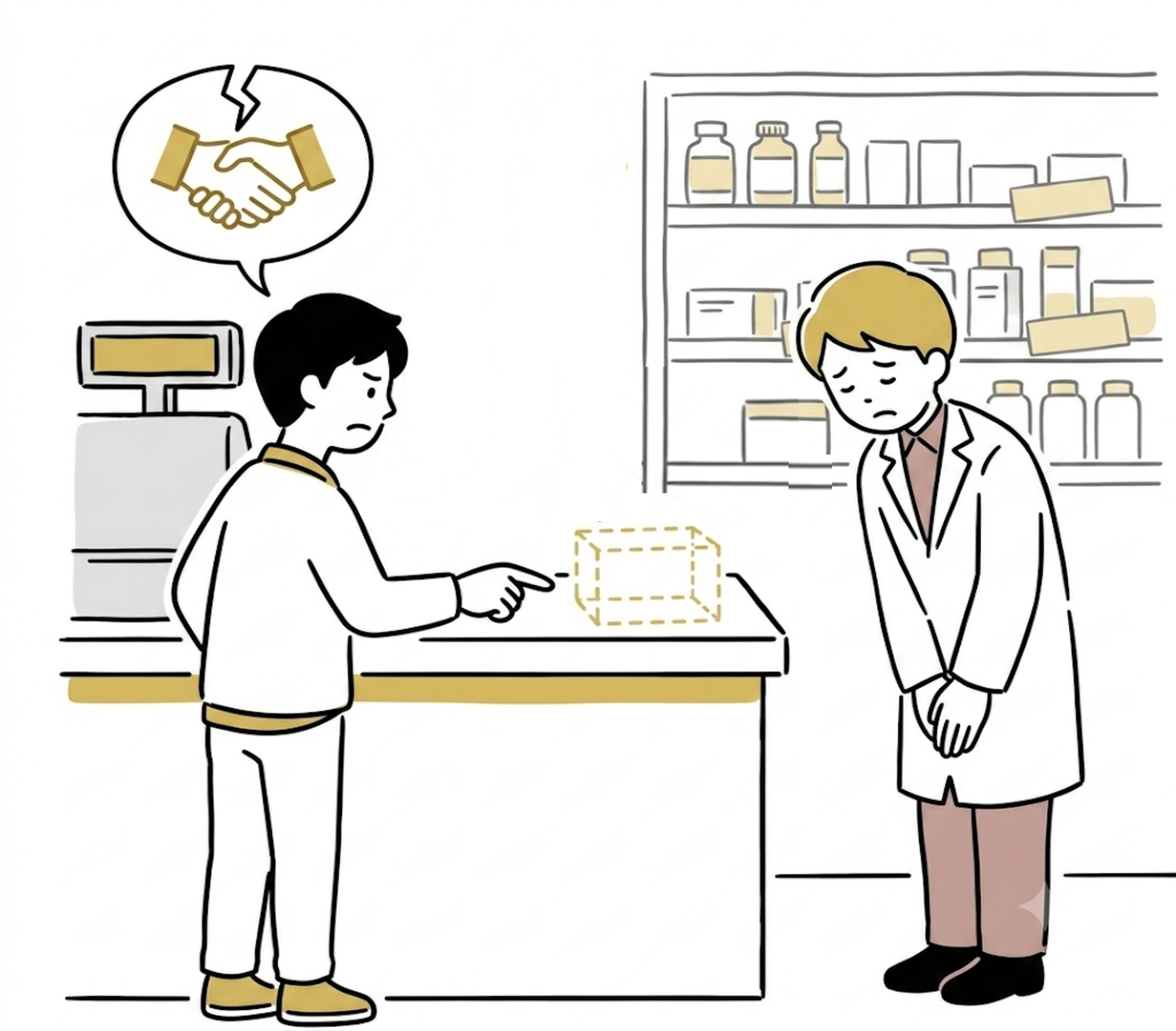 欠品のイメージ